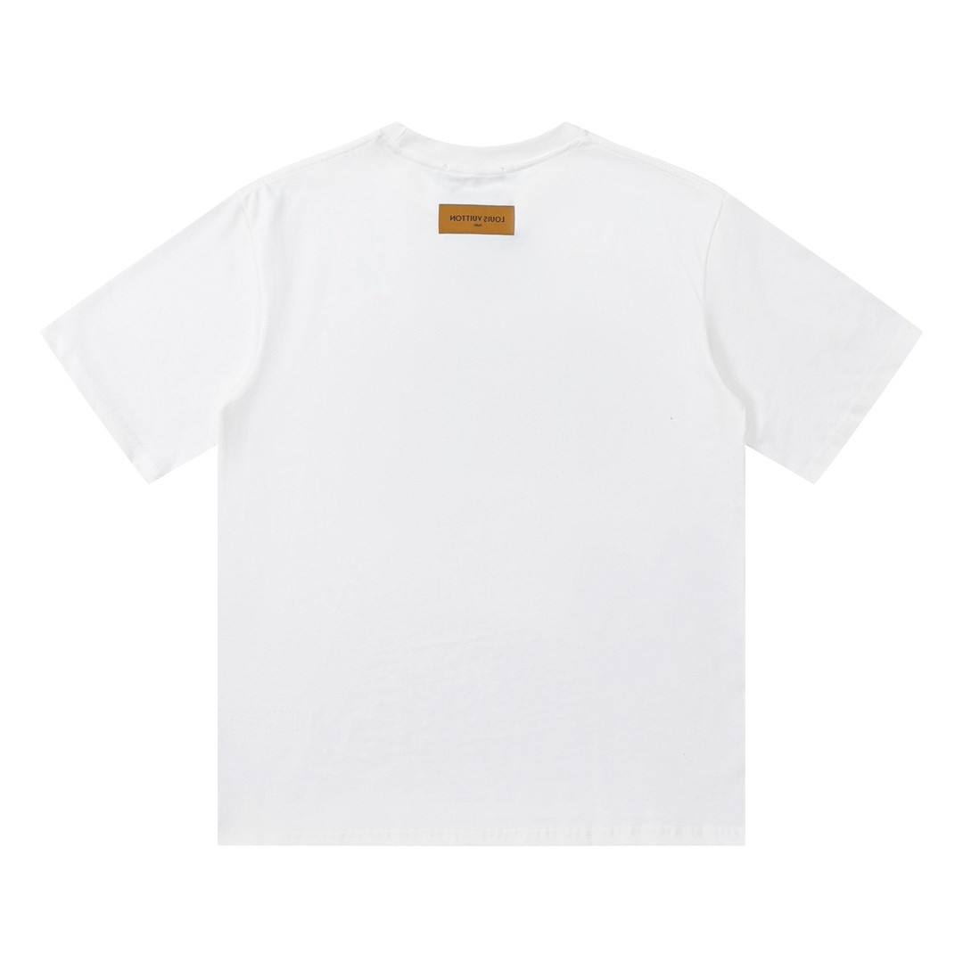 LOUIS VUITTON 26SS レタープリント 半袖Tシャツ