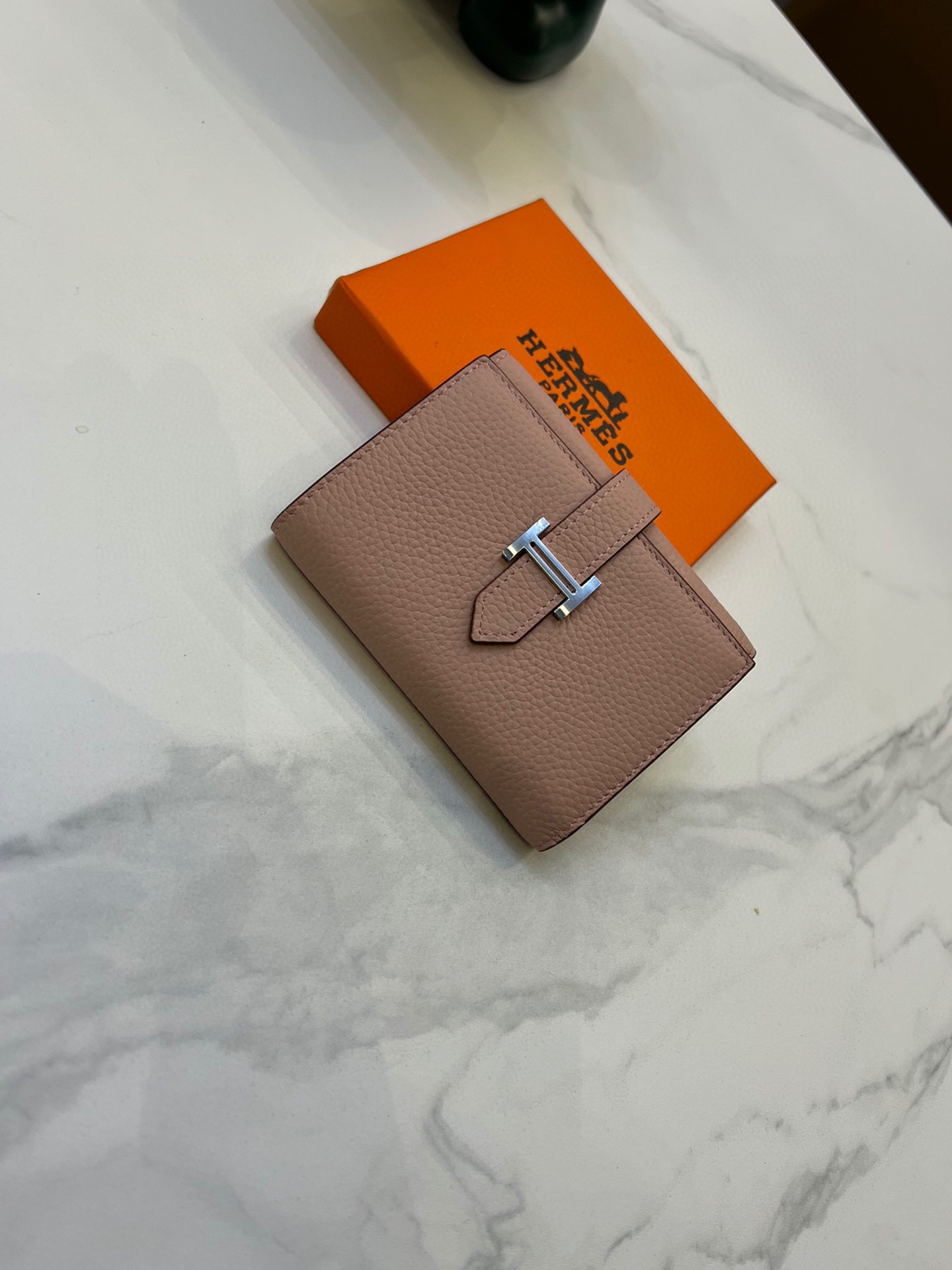 HERMES 超入手困難 ベアンコンビネ 3つ折り財布