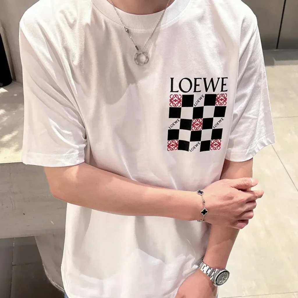 LOEWE『S-4XL』注文殺到中 シンプル 着せやすい カジュアル 半袖 Tシャツ