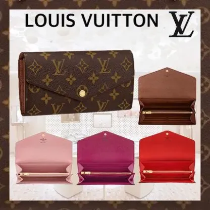 国内即発 LV 大人気 ポルトフォイユサラ 長財布 モノグラム 牛革