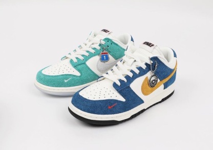 カシーナ × ナイキ 最新コラボスニーカー ダンク ロー全2色が登場