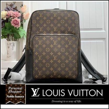 定番人気 LOUIS VUITTON ディーン バックパック モノグラム 茶色