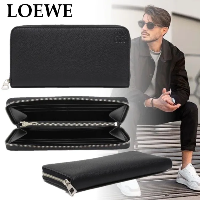 国内直営**LOEWE**ジップアラウンド ウォレット　長財布