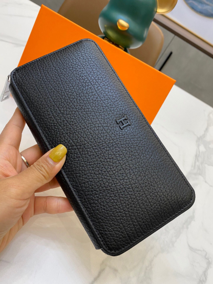 Hermes・レザー コンチネンタルウォレット 財布 折財布