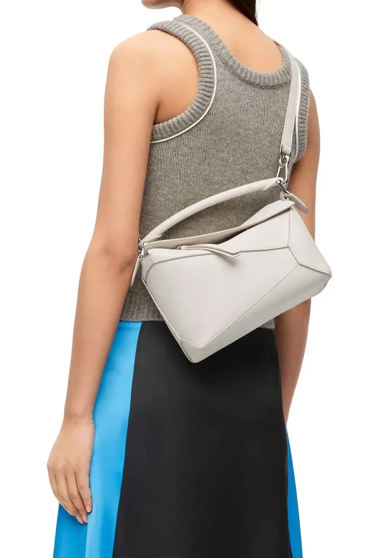 パズルバッグ スモール (ソフトグレインカーフ)