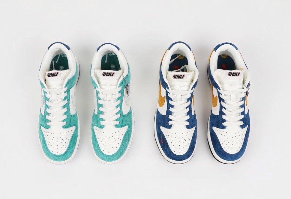 カシーナ × ナイキ 最新コラボスニーカー ダンク ロー全2色が登場