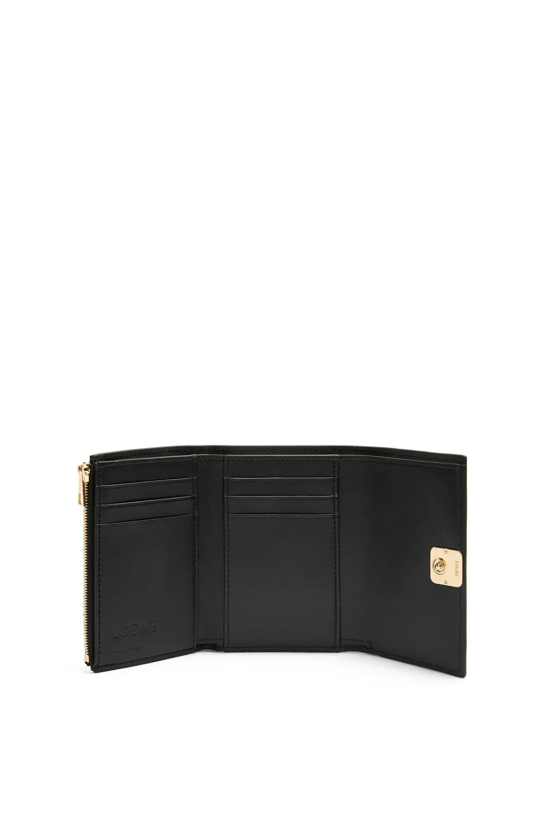 パファー アナグラム バーティカル ウォレット スモール（シャイニーナパカーフ）