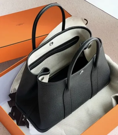 【上品カジュアル】HERMES ガーデンパーティー30 TPM トート