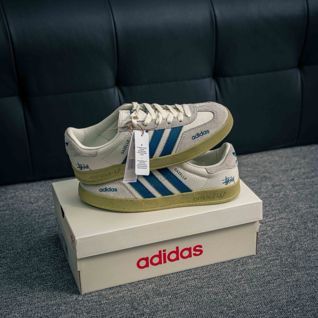 【本当の限定連名です!】Stüssy X Adidas Gazelle 🔥25SS