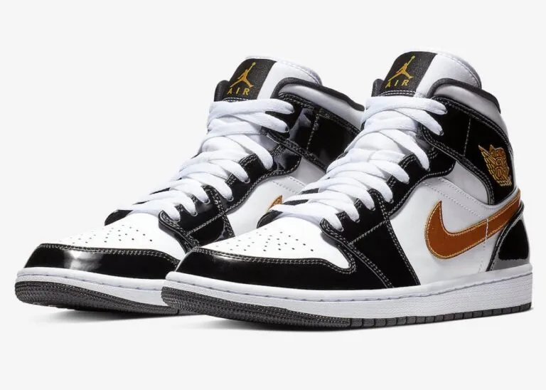 Nike Air Jordan 1 Mid SE “Black/Metallic Gold”が国内11月8日に発売予定 ［852542-007］