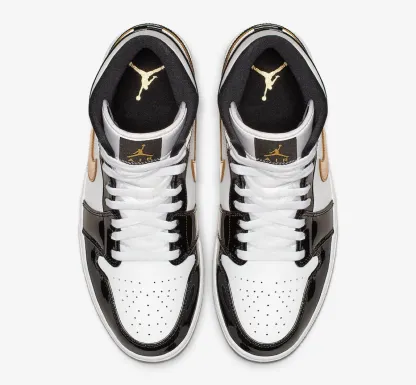 Nike Air Jordan 1 Mid SE “Black/Metallic Gold”が国内11月8日に発売予定 ［852542-007］