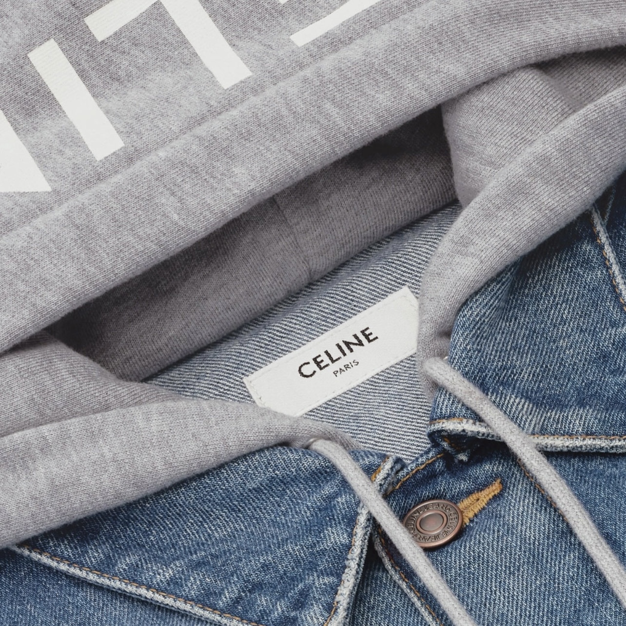 Vシェイプ トラッカージャケット / ユニオンウォッシュ デニム ユニオンウォッシュ