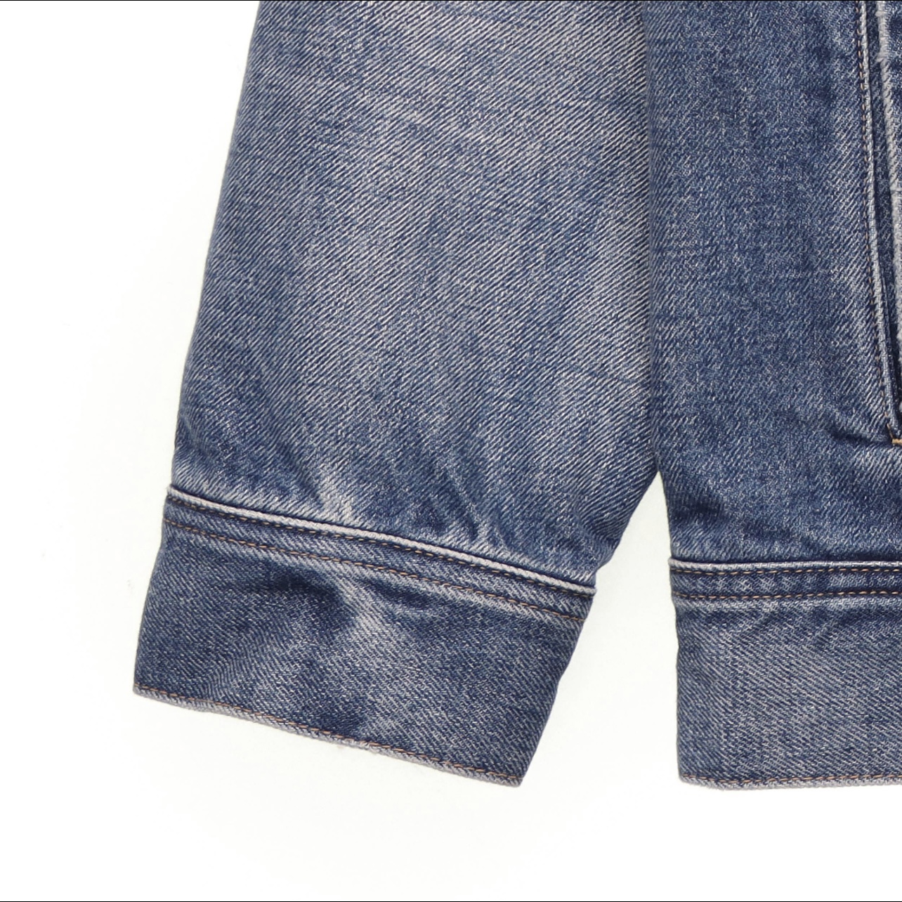 Vシェイプ トラッカージャケット / ユニオンウォッシュ デニム ユニオンウォッシュ