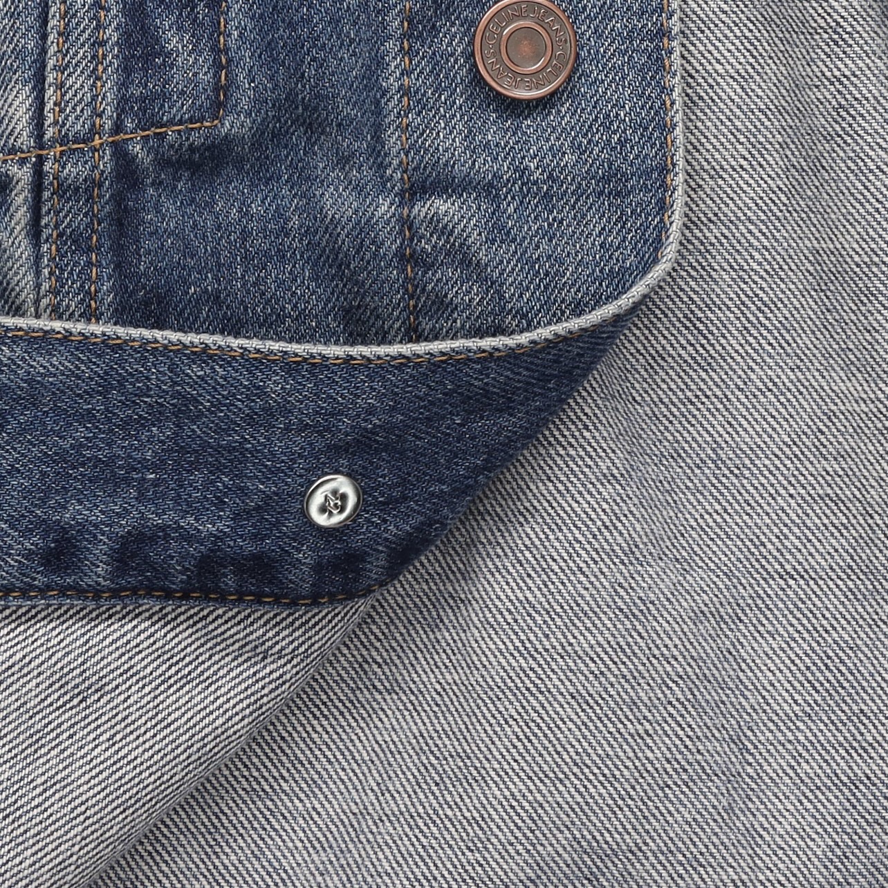 Vシェイプ トラッカージャケット / ユニオンウォッシュ デニム ユニオンウォッシュ