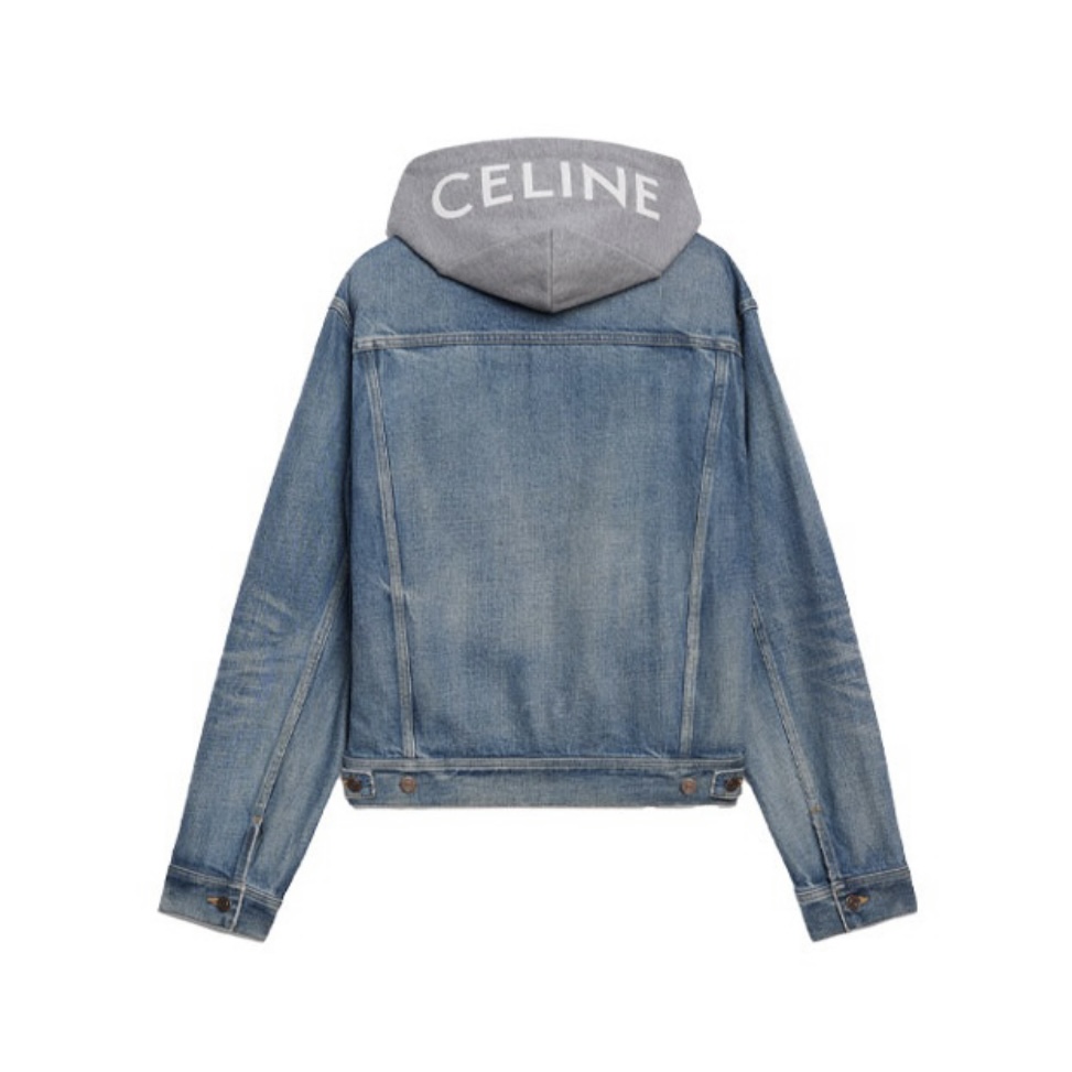 Vシェイプ トラッカージャケット / ユニオンウォッシュ デニム ユニオンウォッシュ