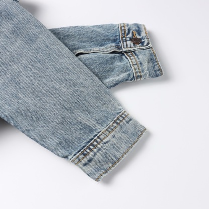 CELINE パッチワーク フード付き デニム スウェットシャツ ジャケット