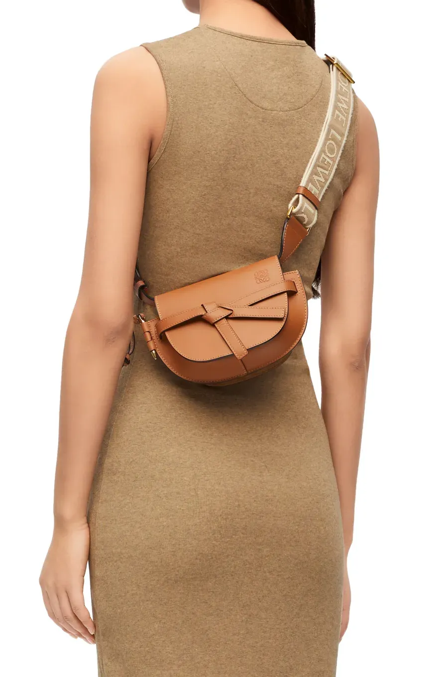 ゲートデュアル バッグ ミニ (ソフトカーフ＆ジャカード)