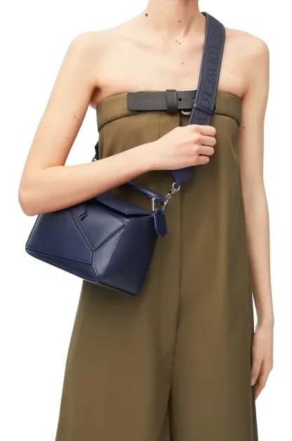 パズルバッグ スモール（サテンカーフ）