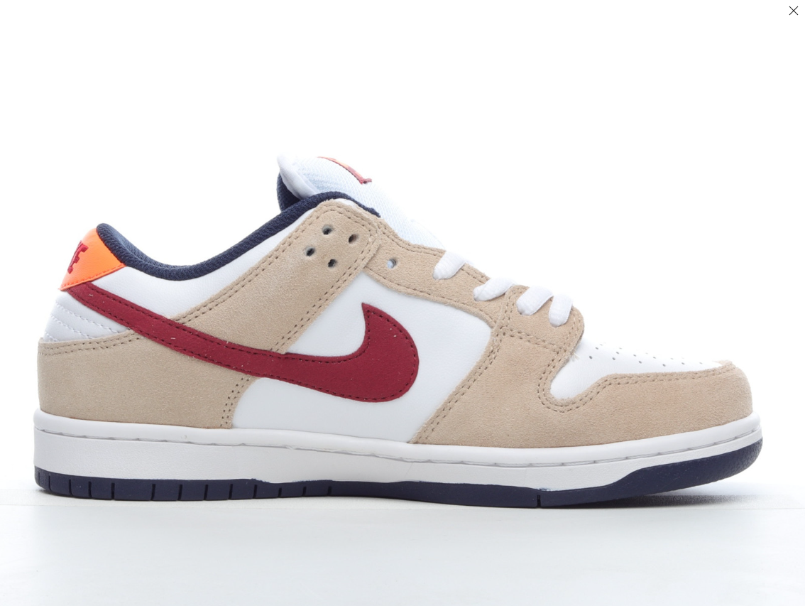 【新商品発売】Nike SB Dunk LowRed Brown Blue Shoes BQ6817-101【本物保証】【代金引換】
