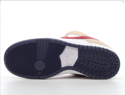 【新商品発売】Nike SB Dunk LowRed Brown Blue Shoes BQ6817-101【本物保証】【代金引換】