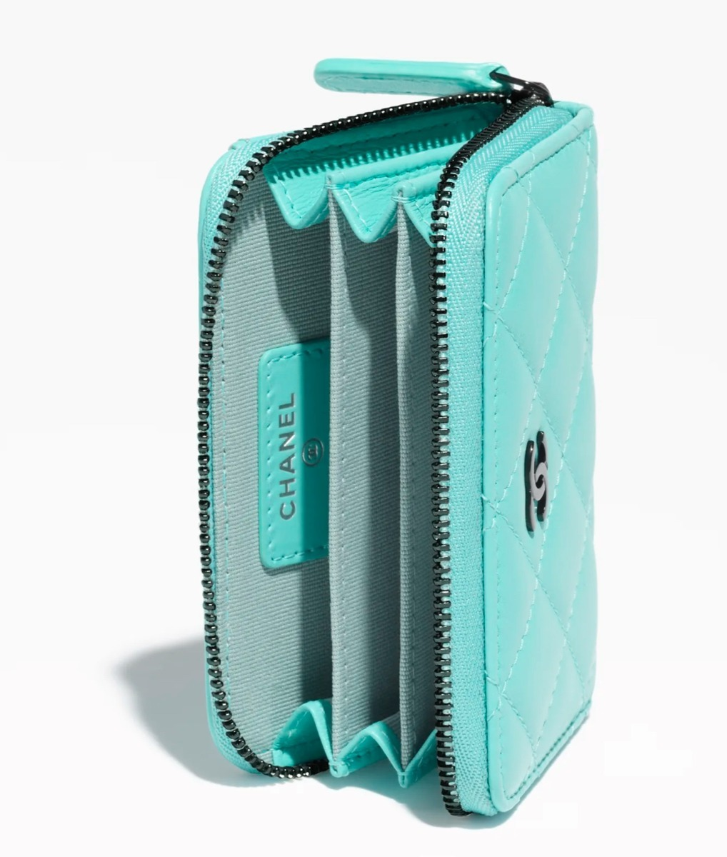 【コンパクトで実用的！】 CHANEL ジップ コインパース