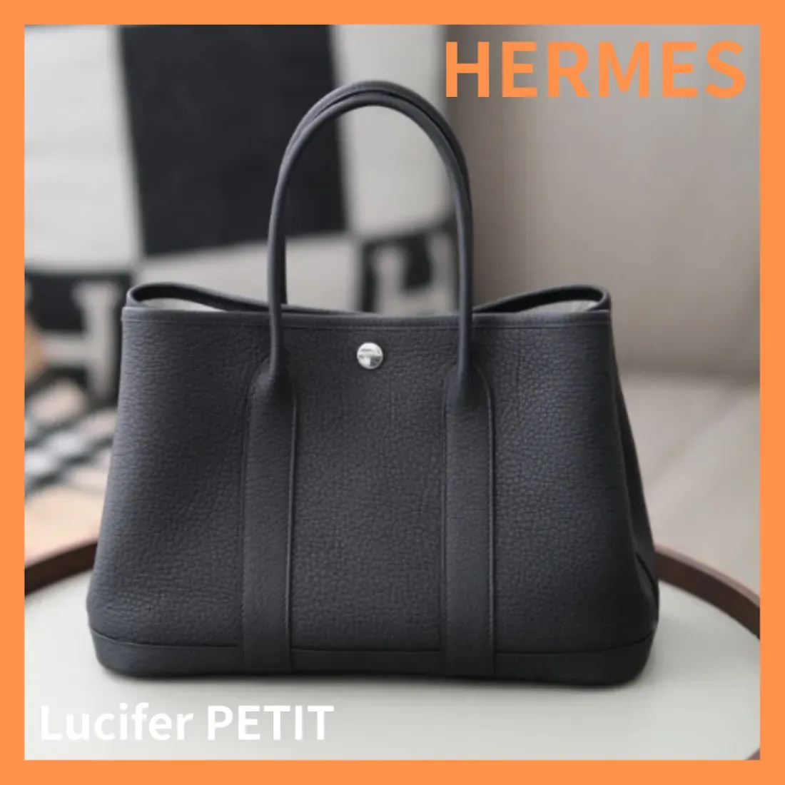 【目を引くアイテム◎】HERMES エルメス ガーデンパーティー30 TPM