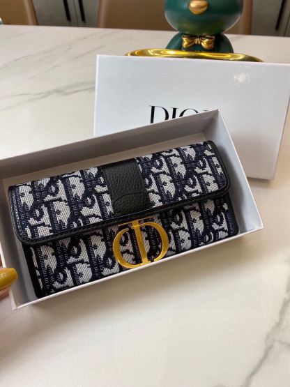 Dior(ディオール)★ジャカードキャンバスクラッチバッグ