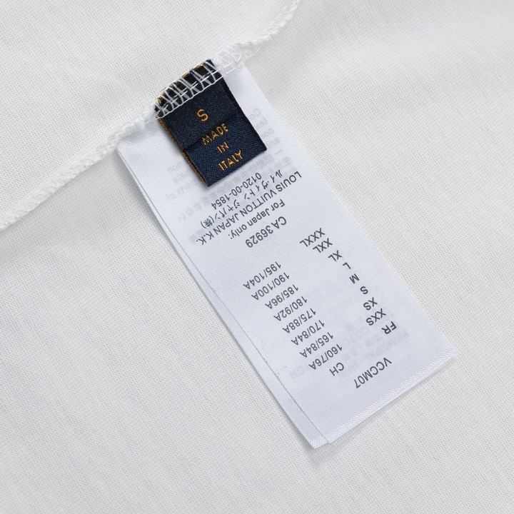 LOUIS VUITTON 26SS レタープリント 半袖Tシャツ