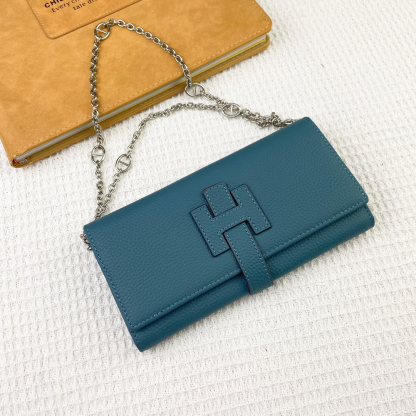 Hermes・レザー コンチネンタルウォレット 財布 折財布