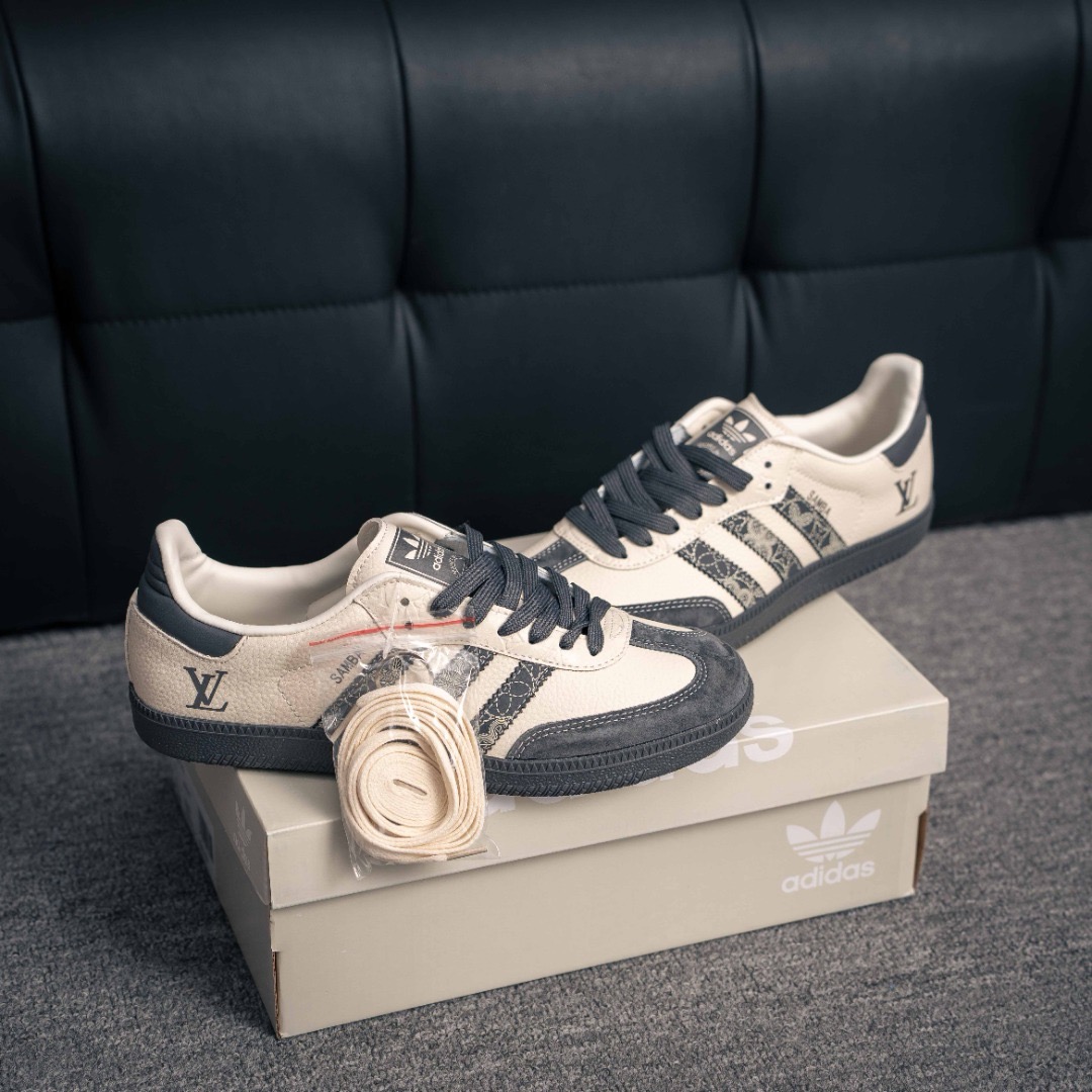 【本当の限定連名です!】LOUIS VUITTON X Adidas Samba OG 🔥25SS