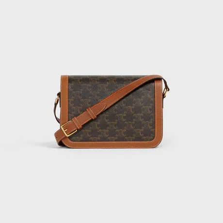 クラシック トリオンフバッグ / トリオンフキャンバス & カーフスキン タン