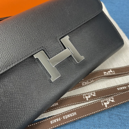 Hermes・レザー コンチネンタルウォレット 財布 折財布
