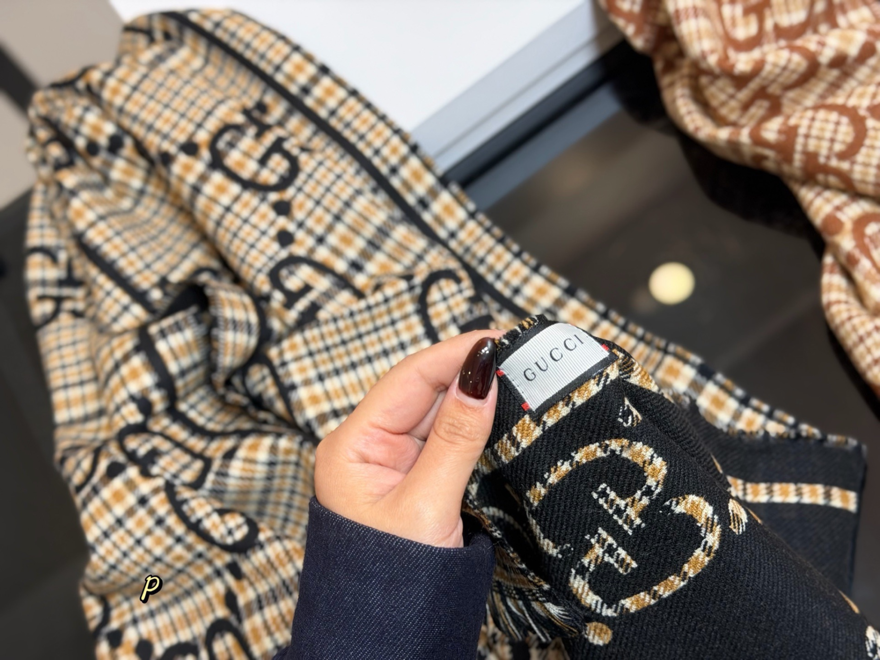 GUCCI 国内発送sale お勧め マフラー ウール アルパカ 男女兼用