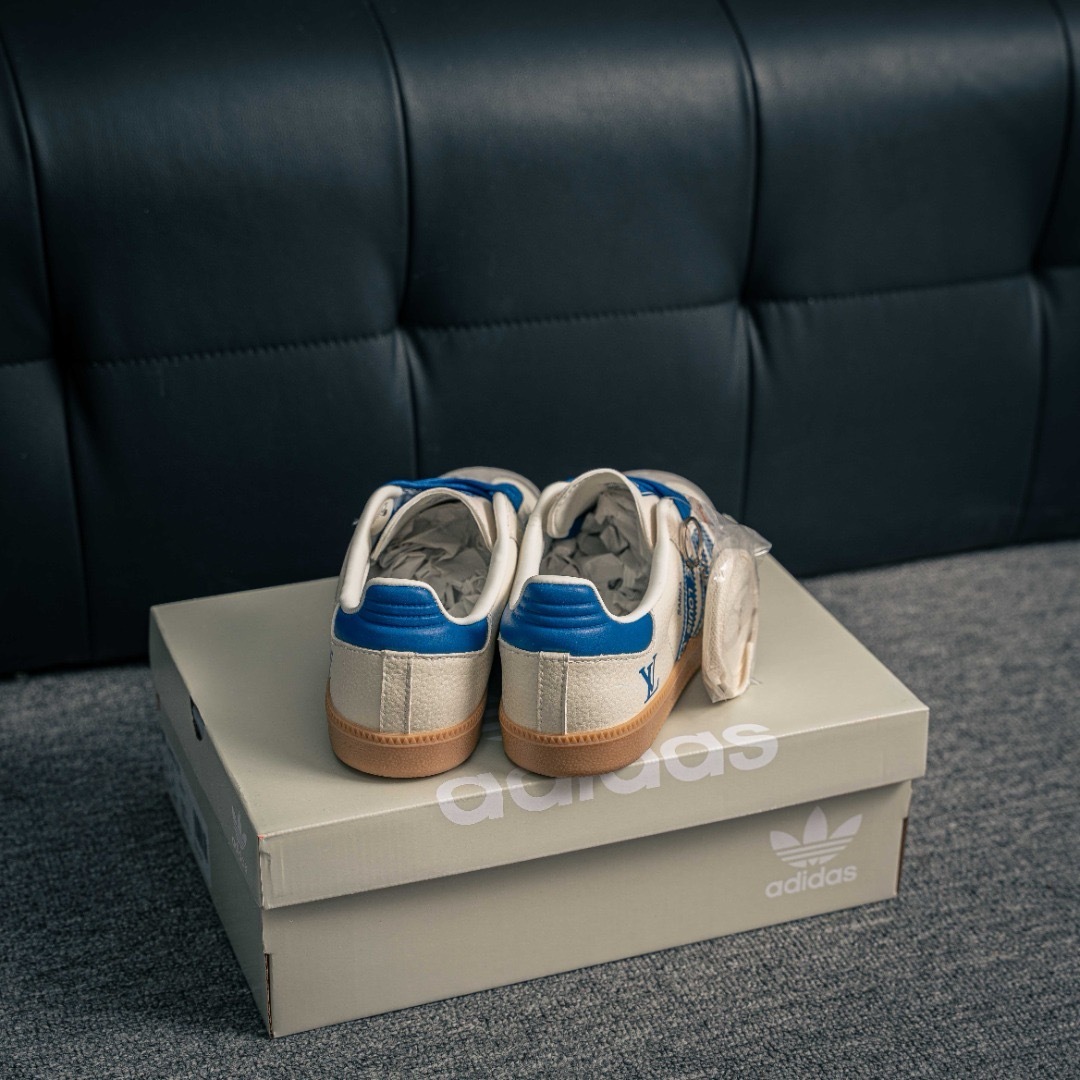 【本当の限定連名です!】LOUIS VUITTON X Adidas Samba OG 🔥25SS