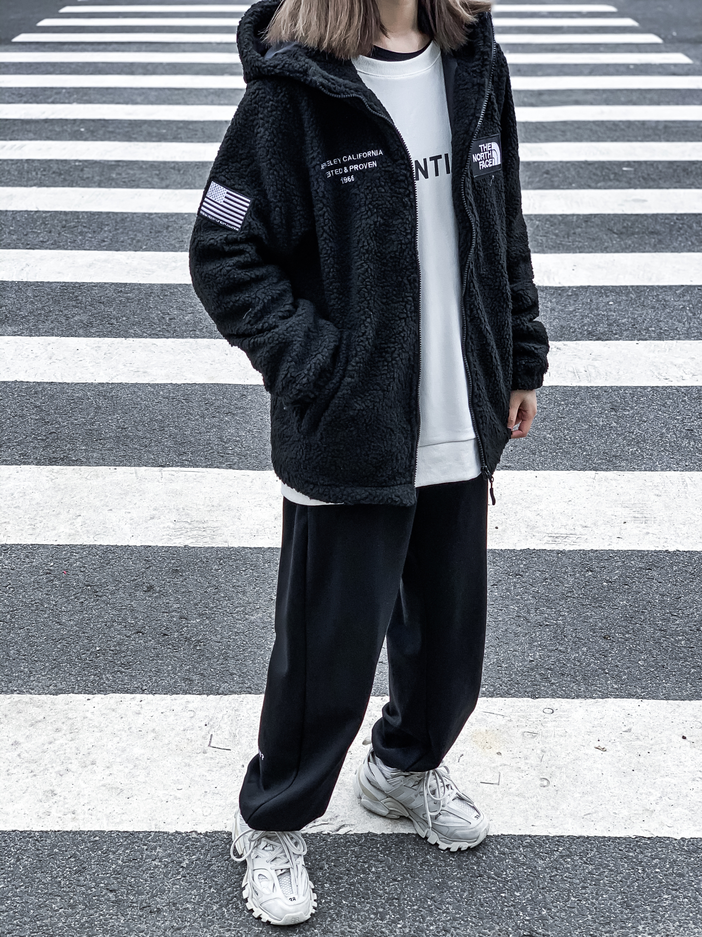 THE NORTH FACE K'S SNOW CITY EX FLEECE HOODIE ノースフェイス