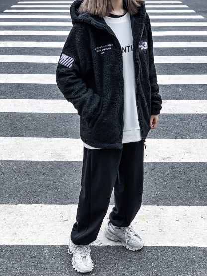 THE NORTH FACE K'S SNOW CITY EX FLEECE HOODIE ノースフェイス