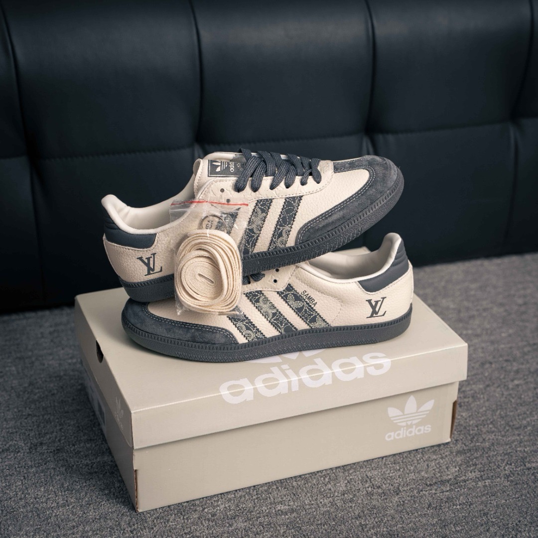 【本当の限定連名です!】LOUIS VUITTON X Adidas Samba OG 🔥25SS