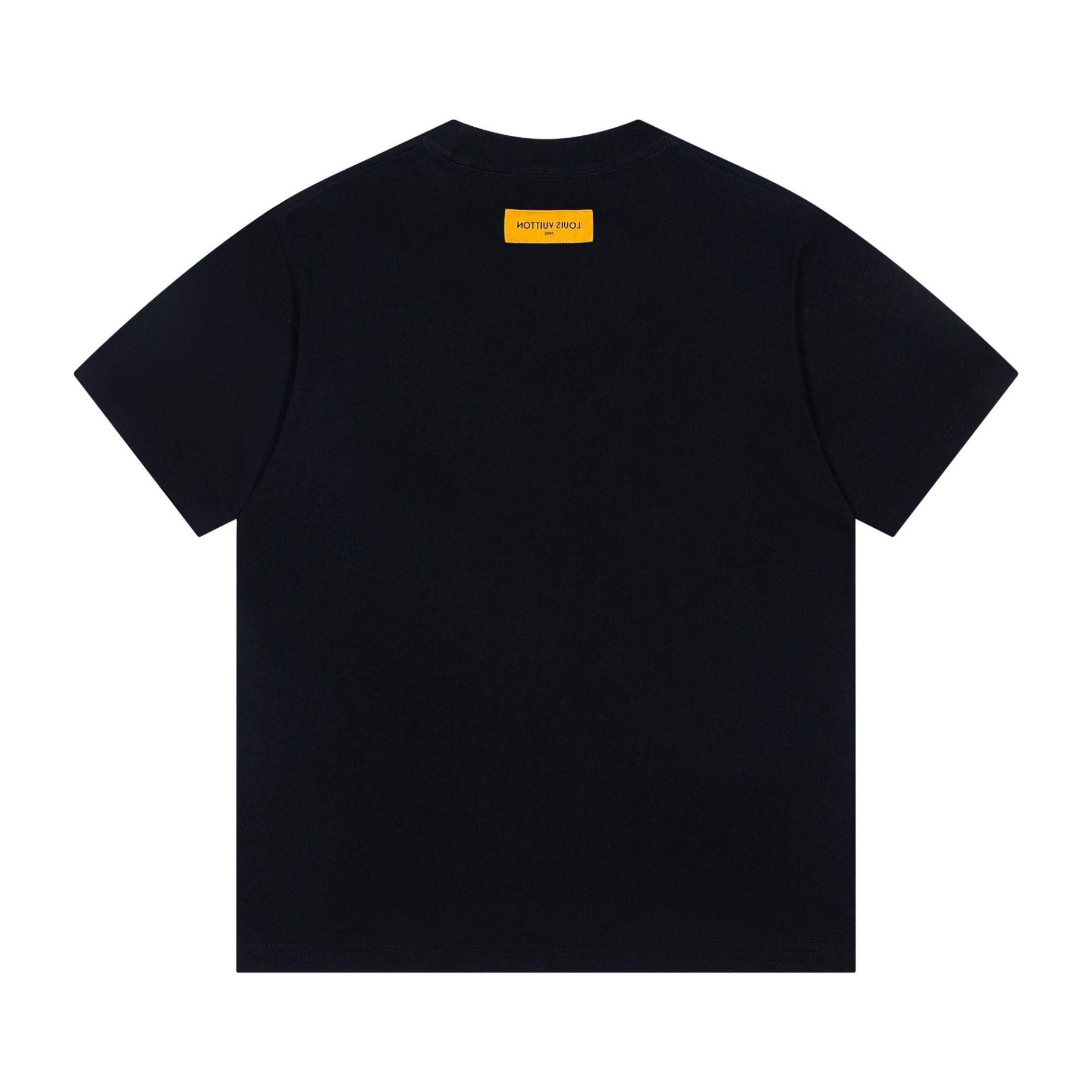 LOUIS VUITTON ルイヴィトン 胸口グラフィックプリント カジュアル丸首ショートスリーブTシャツ