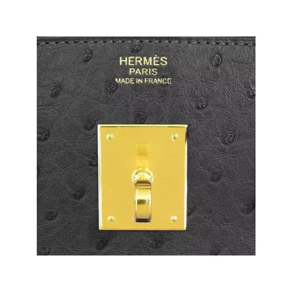 【HERMES】エルメス バーキン 30cm オーストリッチ ゴールド金具
