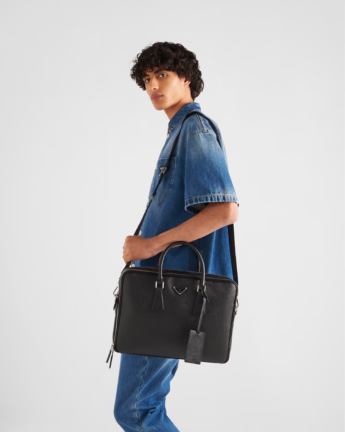 【PRADA】セール！一つ持っておきたい大人ハンドバッグ 2VE022_9Z2_F0002_V_OOO