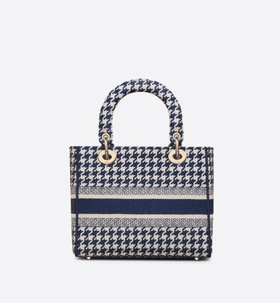 DIOR レディ D-ライト バッグ M 千鳥格子 CD 送料込み 限定