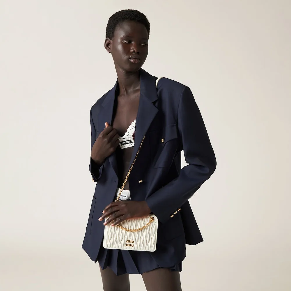 マテラッセレザー ミニバッグ