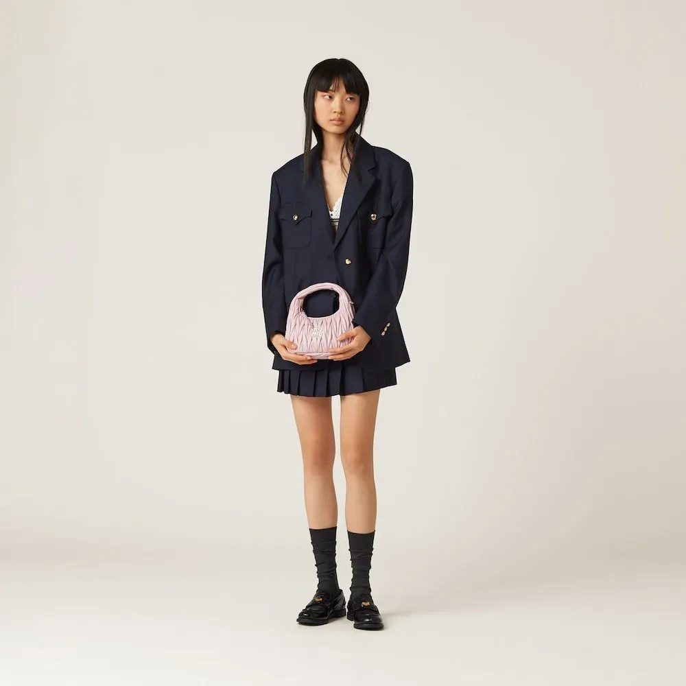 ワンダー マテラッセレザー ホーボーバッグ