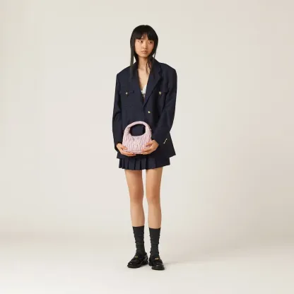 ワンダー マテラッセレザー ホーボーバッグ