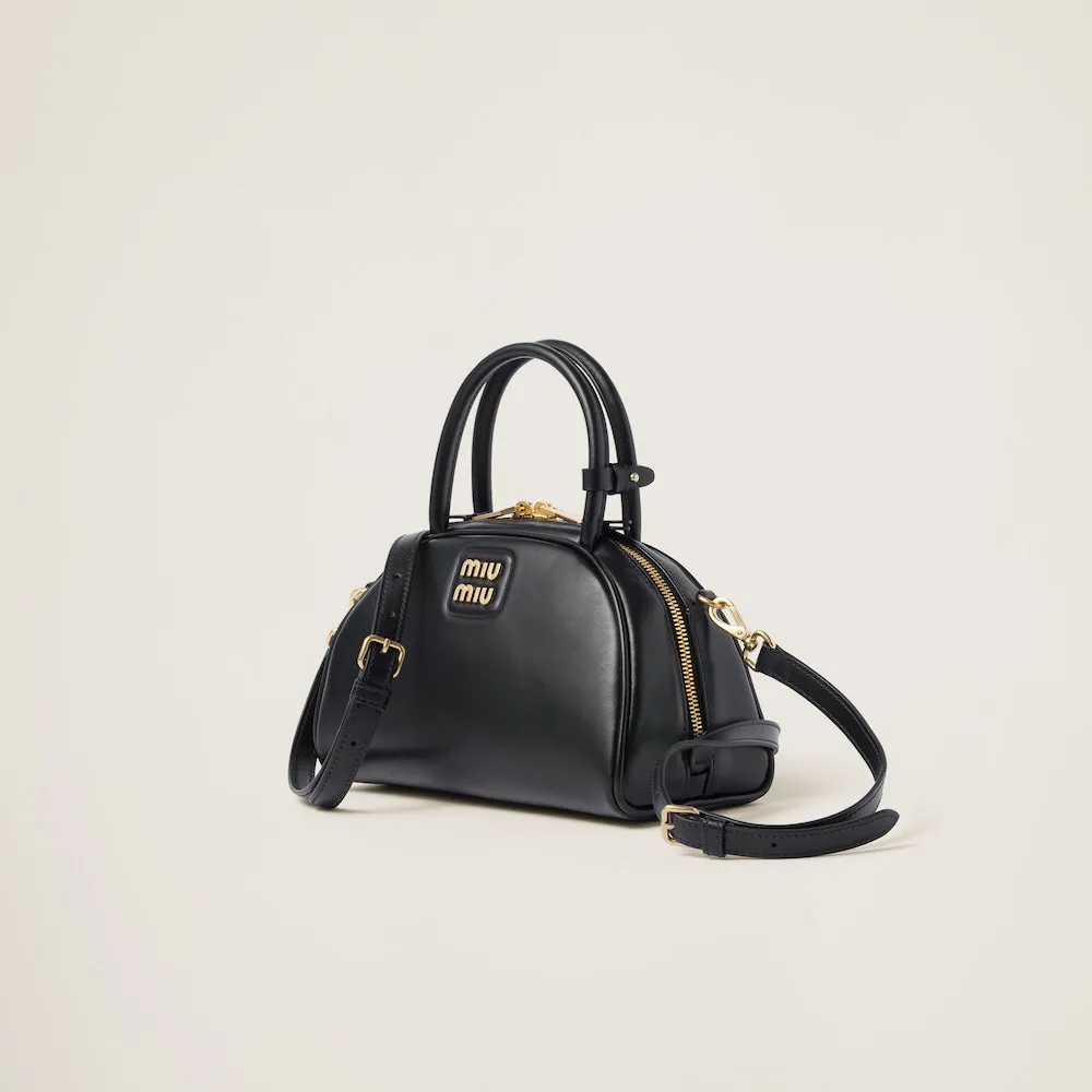 レザー トップハンドルバッグ