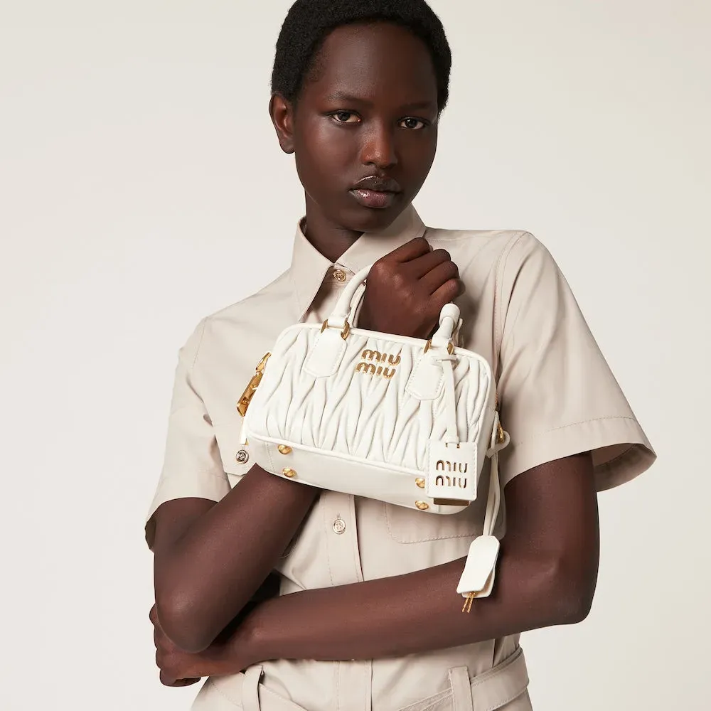 アルカディ マテラッセレザー バッグ スモ一ル