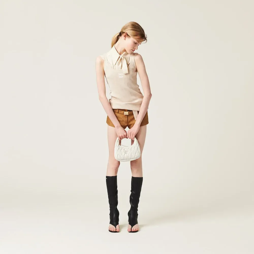 ワンダー マテラッセレザー ホーボーバッグ