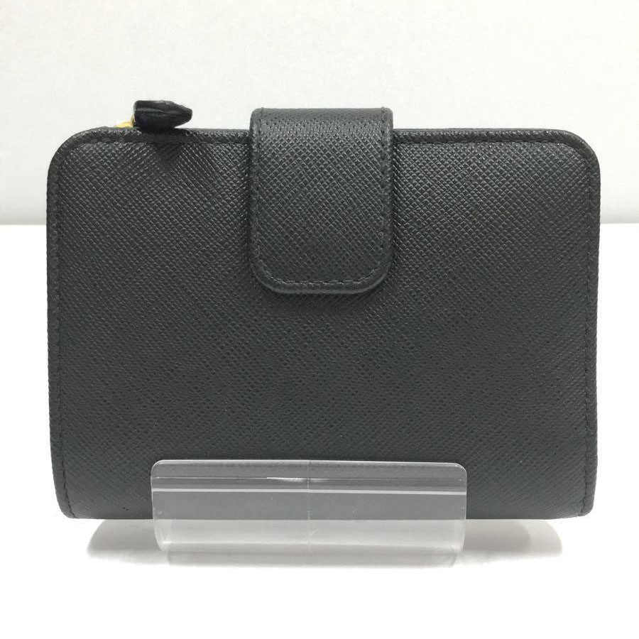 PRADA(プラダ) サフィアーノレザー 財布 ブラック