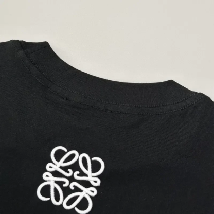 LOEWE『S-4XL』2色選べる 好感度UP 絶対欲しい 柔らかい 目立つ シンプルさ 通気性 刺繍 半袖 Tシ