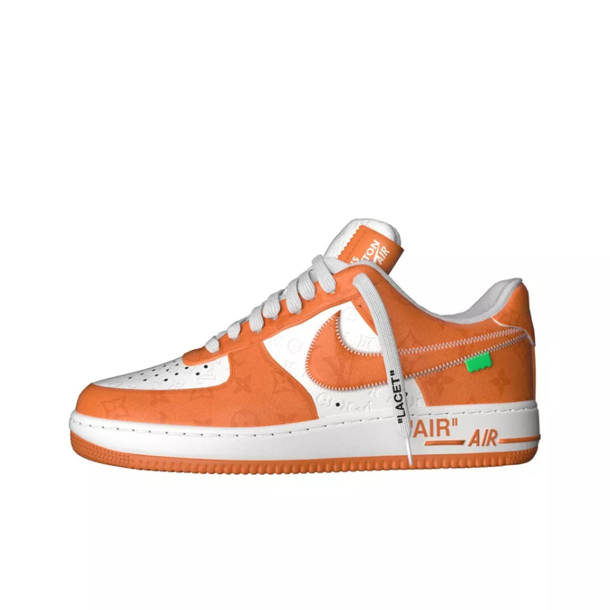 【新商品発売】【今年の新商品】LOUIS VUITTON X NIKE AIR FORCE1 LOW【本物保証】【代金引換】七色